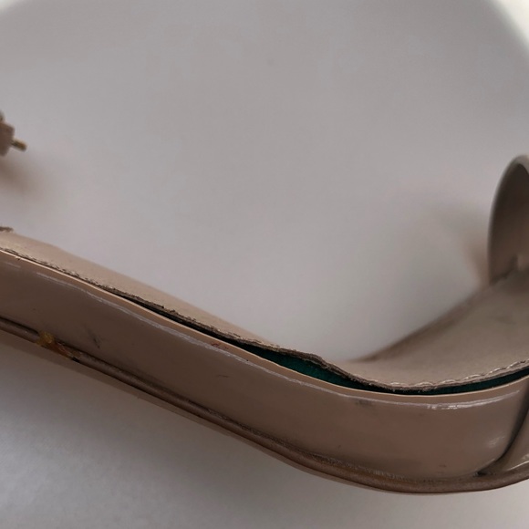 Steve Madden Stecy Nude Barley There Heels 7.5 - Picture 7 of 8